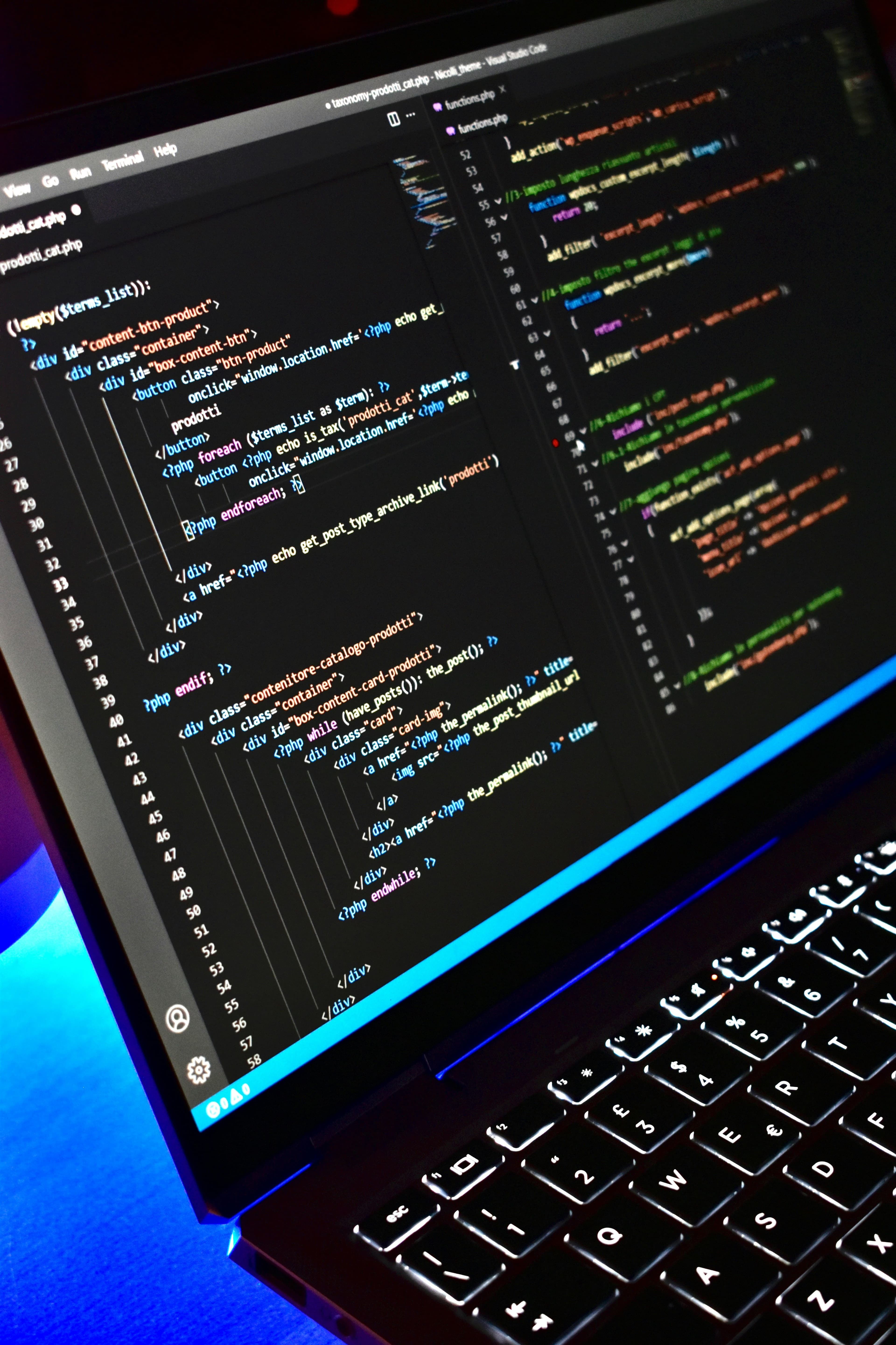 Website development
